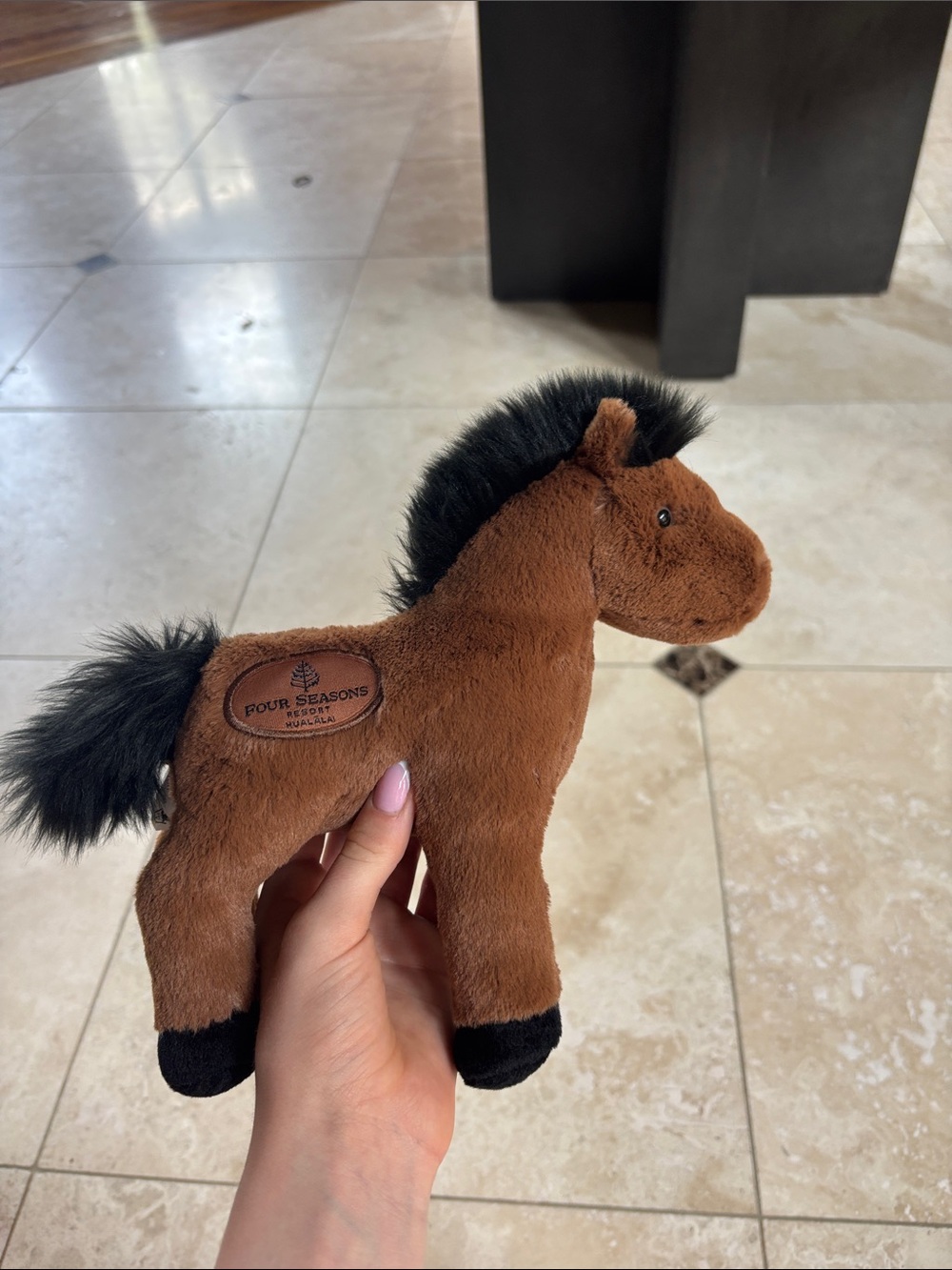Four season plush horse